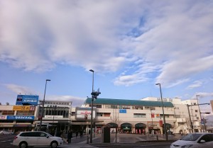 本日の松本駅前